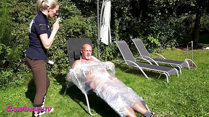 Revenge on the old Stepdaddy stable boy