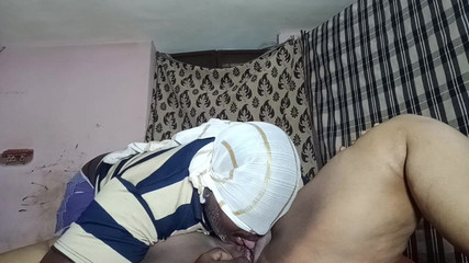 My Stepaunty Prema came to my house after a long time. When she asked me to lick her pussy, I licked it and took water like hers.