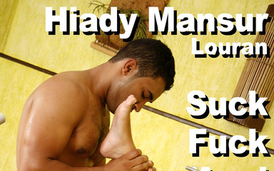 Hiady Mansur & Louran Suck Fuck Anal Facial