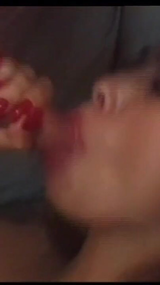 Double Penetration and Cumshot in Mouth for Wonderful Young Busty Asian with Hairy Pussy