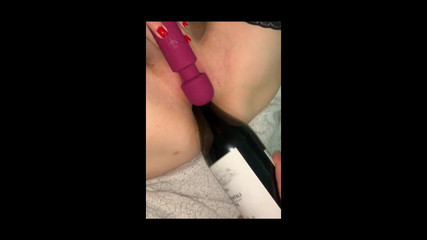 Bottle in Pussy to My Stepmother