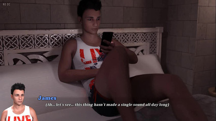 Amnesia: jerking off before going to bed s2ep.15