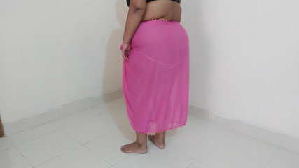 Sexy Stepaunty Has Sex with a Broom While Sweeping the House - Hindi Clear Audio