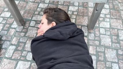 Caution! the Neighbors Might Be Watching... but I Want to Suck Your Cock Now!