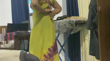 Indian Stepaunty and House Owner