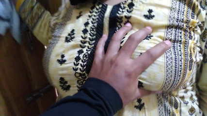 Dirty Stepaunty Fucked by Her Stepson While Cleaning House