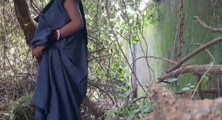 Bangali Stepaunty Sex with Outside in My Property