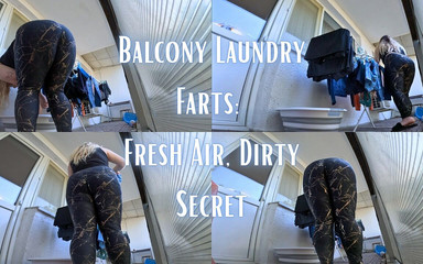 Balcony Laundry Gas Fresh Air, Dirty Secret