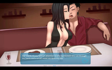 Love & Sex Second Base-date Night Handjob in the Bar