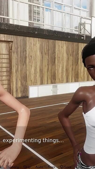 Ebony Teen Blows Fat White Loser-bound by Lust #5- Gameplay