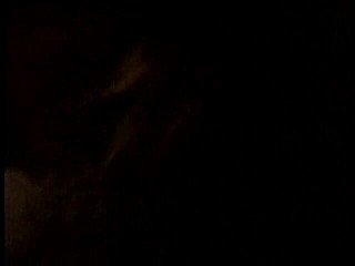 Amateur brunette playing with cameraman and his friend