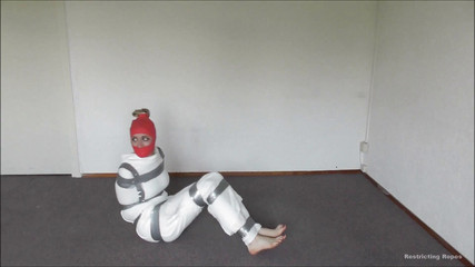 Fully wrapped up in tape