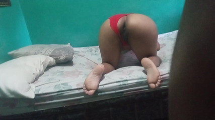 Creampie in the Ass of My Rich Indian Stepmother Masturbated in Her Ass