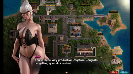 Treasure of Nadia - (pt 7) -getting a Blowjob by the Library