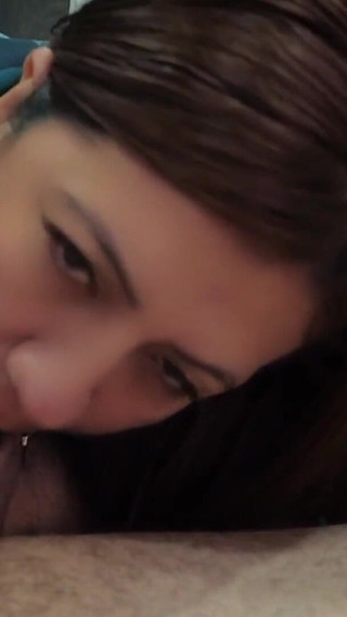 Bisexual Wife of My Roommate Makes Me Cum on Her Big Tits While Her Partner Is Away