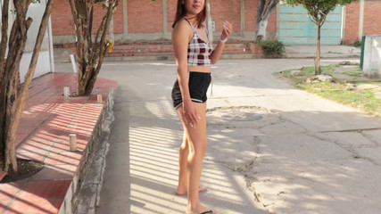 Interview with My Horny Stepsister Near Her College, Tells Me to Fuck at My House