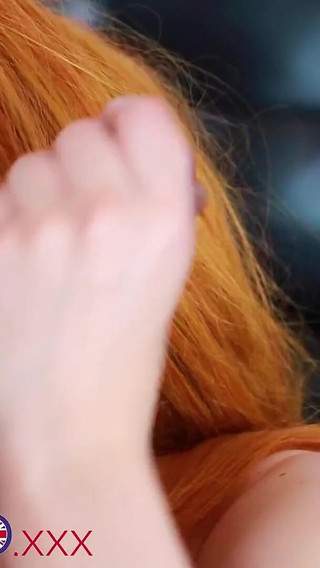 British Redhead, Victoria Greene Sucks, Fucks and Swallows Cum