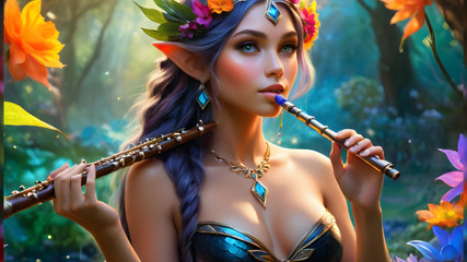 Beautiful Elf Girls Slideshow Video 18