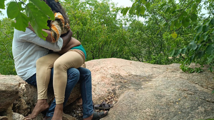 Outdoor Sitting Fuck with Step Sister