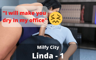 I couldn't help myself. It's my stepson but... I really want his cock. - (Milfy City - Linda - 1)