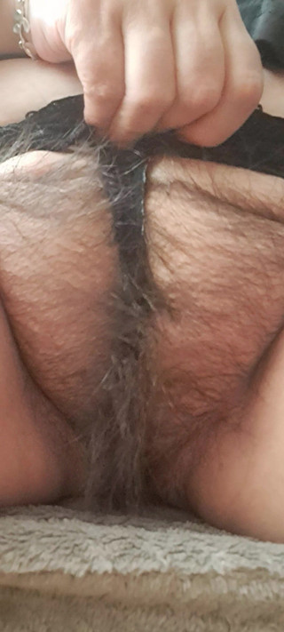 Transparent and Hairy Panties