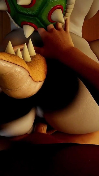 Bowsette Sex Taking in the Back - Super Mario Parody
