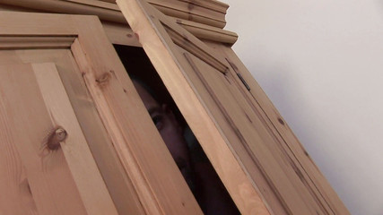 Slim bodied babe lies on the couch and let the man lick her pussy before fucking