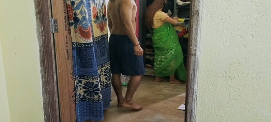 Indian Bhabi Shared Her Discount with Her Brother-in-law to Leave