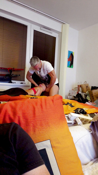 Voyour iphone video of throat fucking my teen girlfriend