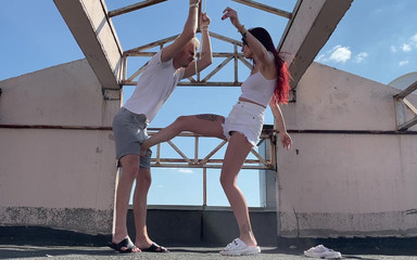 Outdoors BDSM Humiliation with Carefree Goddess Sofi