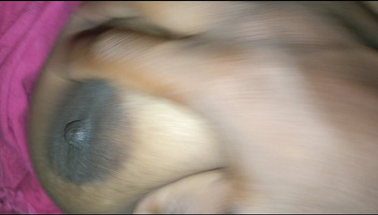 Indian Village House Wife and Housband