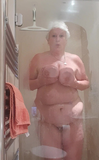 Christening my new shower! Join me?