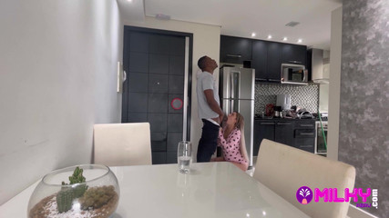 Melissa Pays the Rent with Her Juicy Vagina, Lucky Landlord.