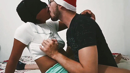 Teen Brunette with Big Ass Fucked by Her Big Dick Stepbrother