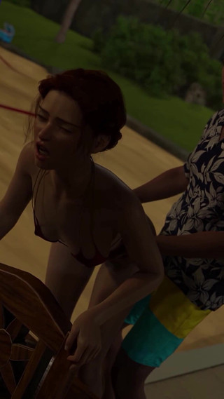 Young Babe Gets Her Hot Ass Spanked & Her Little Pussy Creampied - Taboo University(steam Game) - 3D Animated Hentai Game - #19