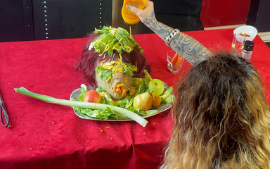 Humiliating the Slave at the Dining Table - Slave’s Head on a Platter (221)