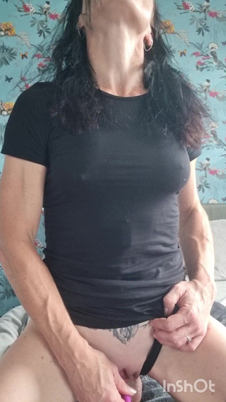 Bouncing on Big Cock Dildo Until I Squirt and Shake with Real Moaning Orgasm