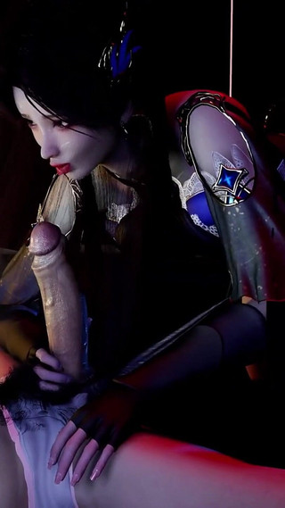 Cao Ying Big Butt Seduction in 3D - 3D Animation