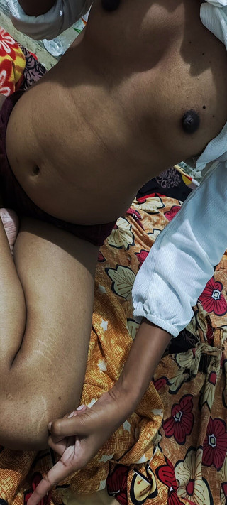 Young College Girl Come to Her Lover Room for Enjoy Eachother