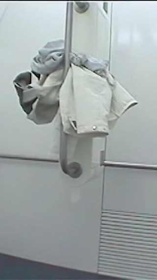 Dildo fucking on the station's with Sandra