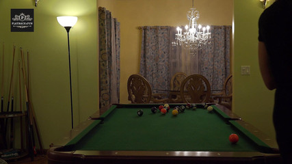 Mature Wife Big Boobs with High Heels Fucked on Pool Table to Orgasm