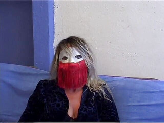 The masked slut