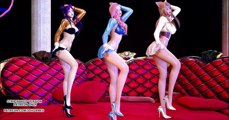Sunmi - Lalalay Ahri Seraphine Kaisa erotic hot dance