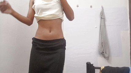 Tight Asian Hairy Pussy Cum on Hard Dic