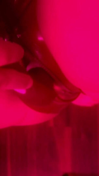 Hard Fuck on a BDSM Swing in Latex