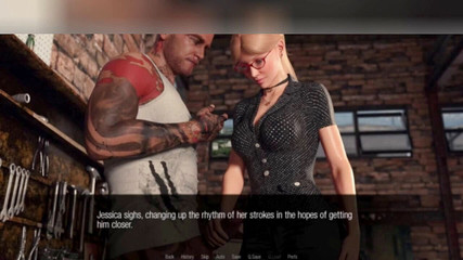 Jessica's handjob techniques. 3D porn cartoon sex