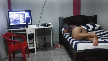 Fucking my best friend's wife while he is in the bathroom filling his wife with cum every time he is not in the room