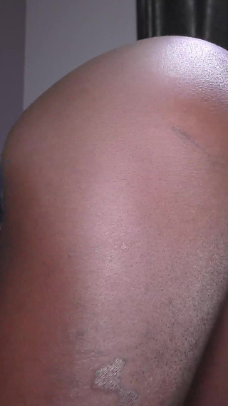 Long Legged Black Chick Takes a Big Cock and an Internal Cumshot