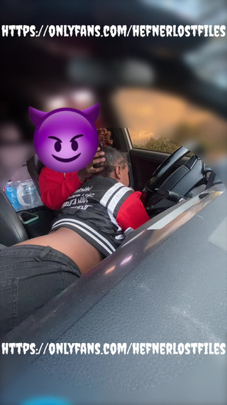 Big Lip Big Titties Suck Dick in the Car