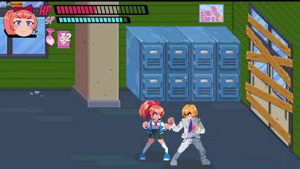 Teen Girl Kick Bully Boys Ass - Lewd City Girls Hentai Side Scroller Full Porn Game Play